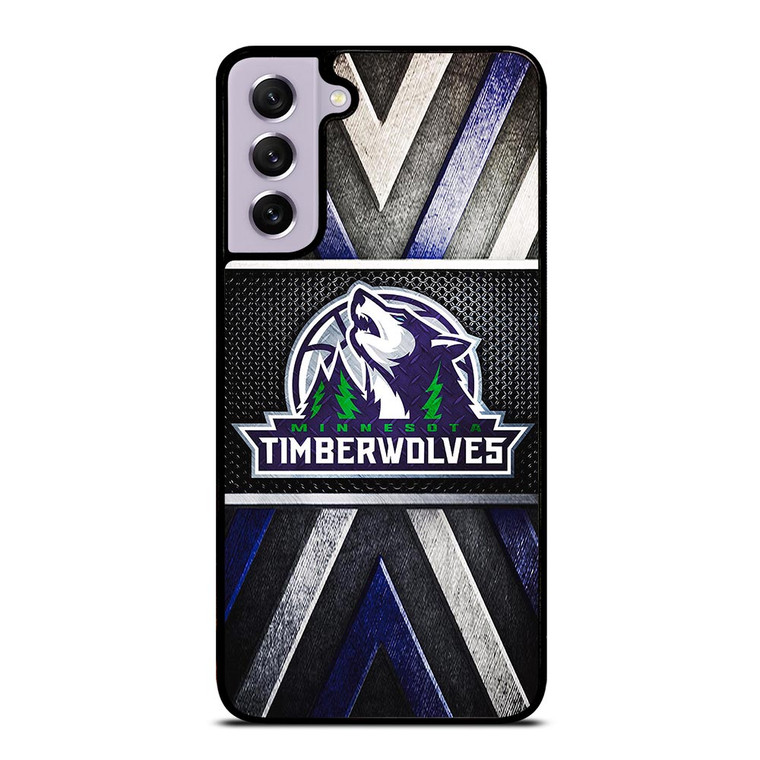 MINNESOTA TIMBERWOLVES METAL SYMBOL Samsung Galaxy S21 FE Case MINNESOTA TIMBERWOLVES METAL SYMBOL Samsung Galaxy S21 FE Case