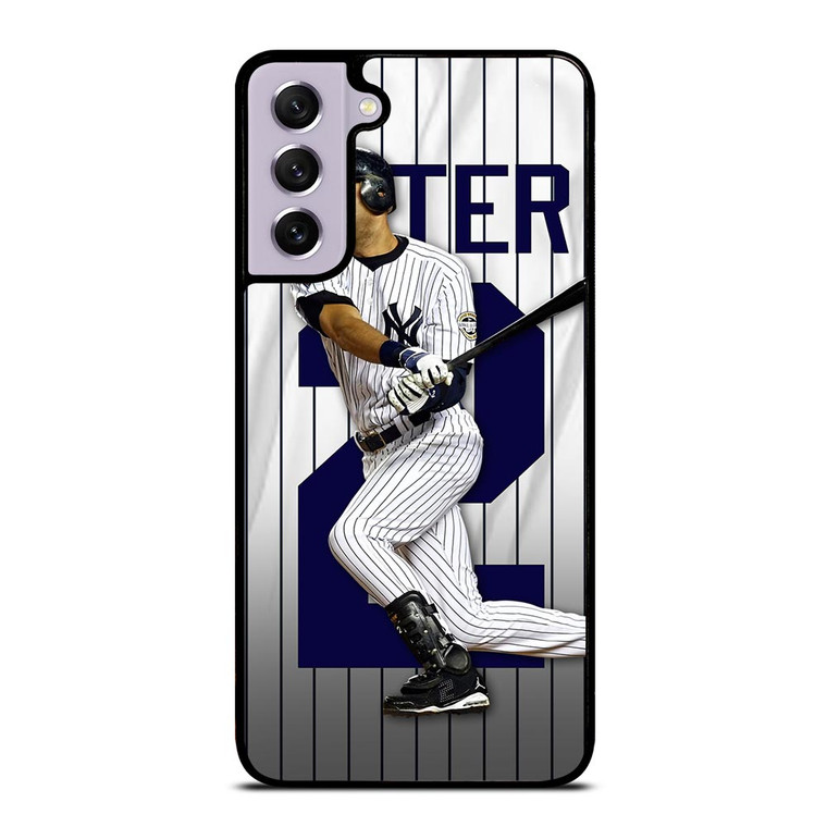 NEW YORK YANKEES DEREK JETER MLB Samsung Galaxy S21 FE Case NEW YORK YANKEES DEREK JETER MLB Samsung Galaxy S21 FE Case