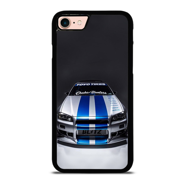 NISSAN SKYLINE R34 iPhone 8 Case NISSAN SKYLINE R34 iPhone 8 Case