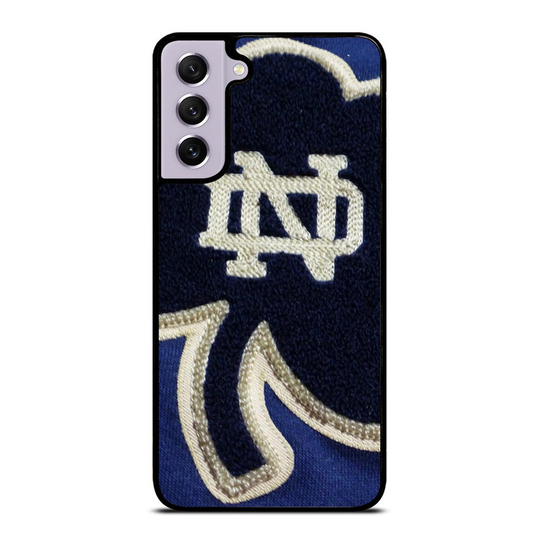 NOTRE DAME BLUE SHAMROCK LOGO Samsung Galaxy S21 FE Case