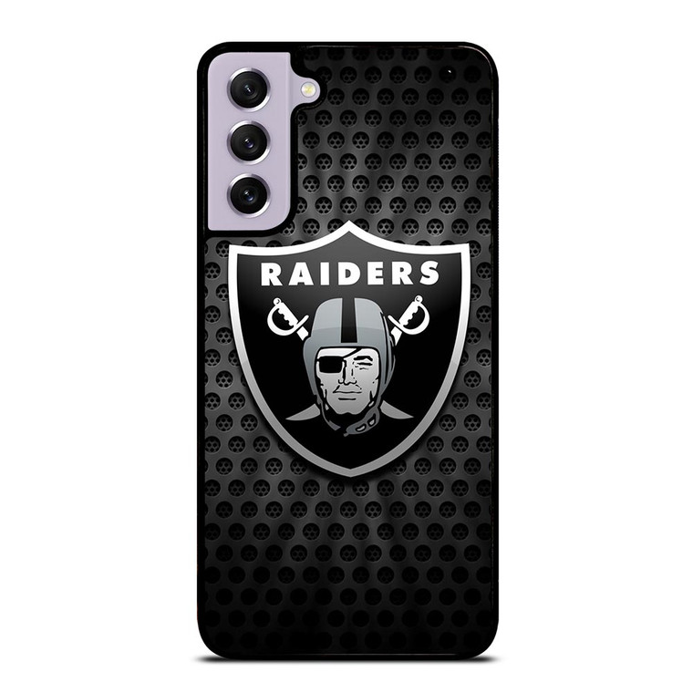 OAKLAND RAIDERS METAL LOGO Samsung Galaxy S21 FE Case
