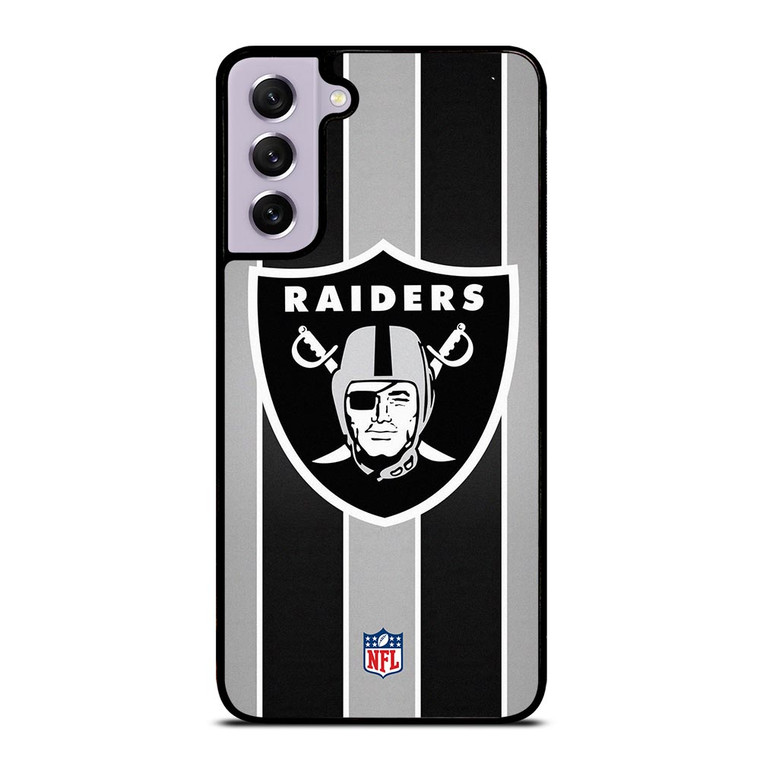 OAKLAND RAIDERS STRIPE LOGO Samsung Galaxy S21 FE Case