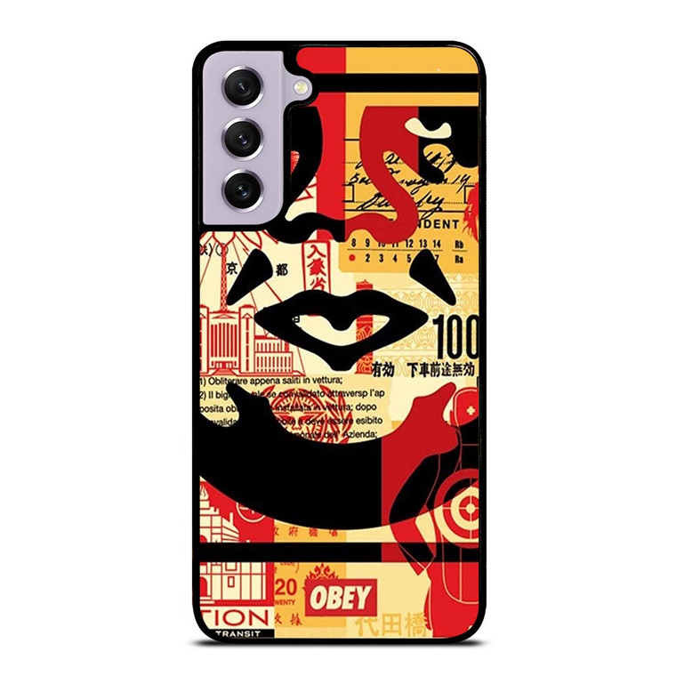 OBEY COLLAGE Samsung Galaxy S21 FE Case