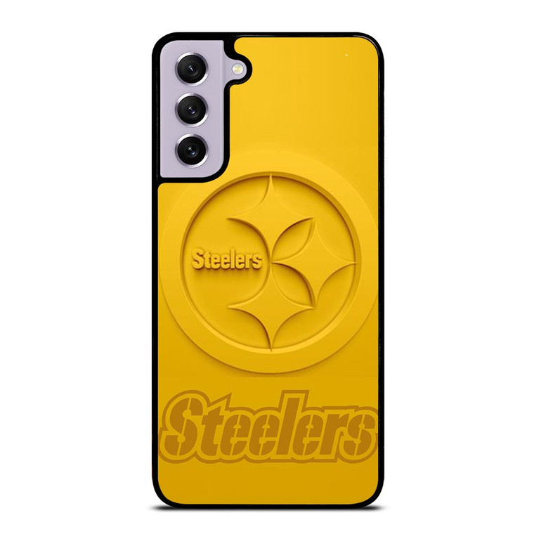 PITTSBURGH STEELERS YELLOW CRAFT Samsung Galaxy S21 FE Case