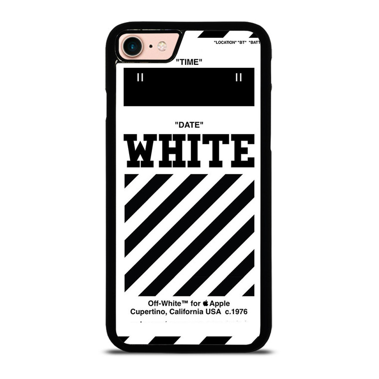 OFF WHITE DATE TIME iPhone 8 Case