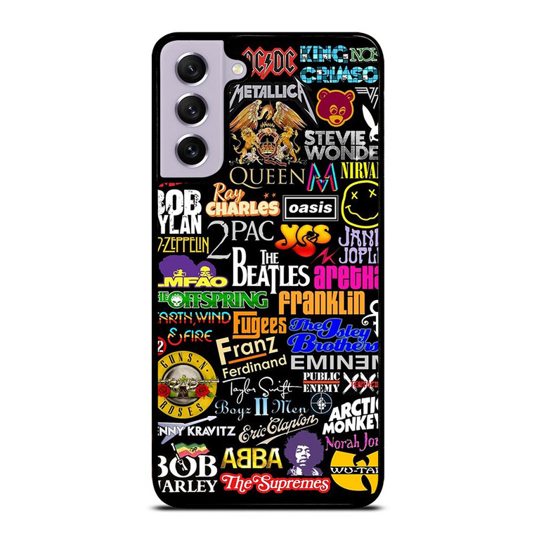ROCK BAND COLLAGE Samsung Galaxy S21 FE Case ROCK BAND COLLAGE Samsung Galaxy S21 FE Case