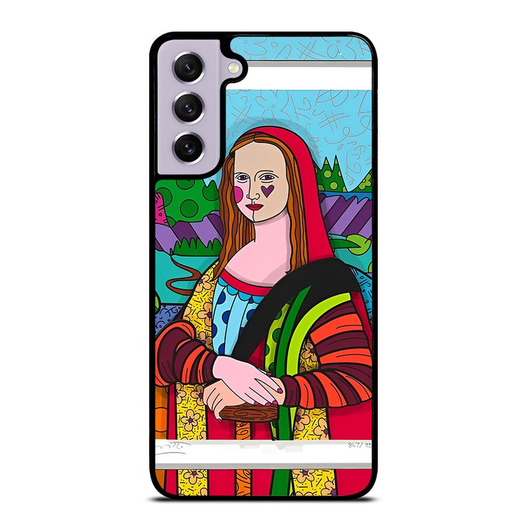 ROMERO BRITTO MONALISA Samsung Galaxy S21 FE Case