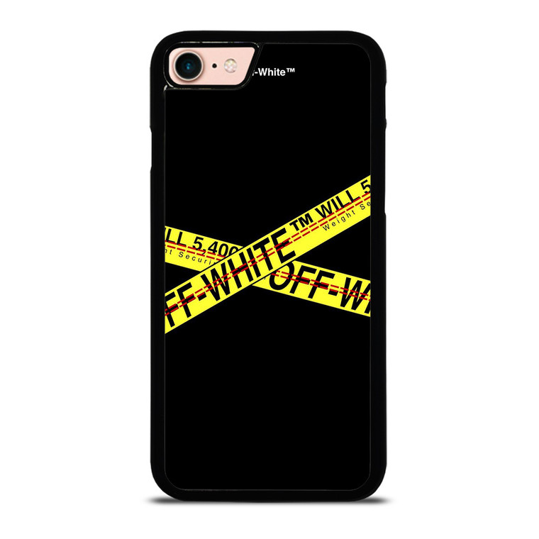 OFF WHITE LOGO STRIP iPhone 8 Case