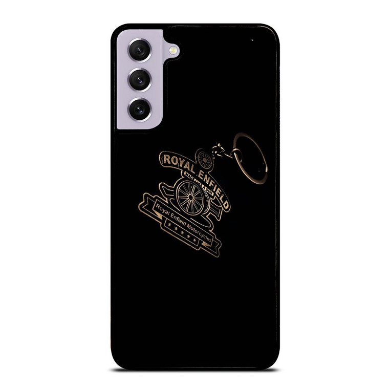 ROYAL ENFIELD KEY CHAN BLACK LOGO Samsung Galaxy S21 FE Case