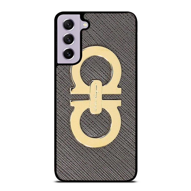 SALVATORE FERRAGAMO LOGO Samsung Galaxy S21 FE Case SALVATORE FERRAGAMO LOGO Samsung Galaxy S21 FE Case