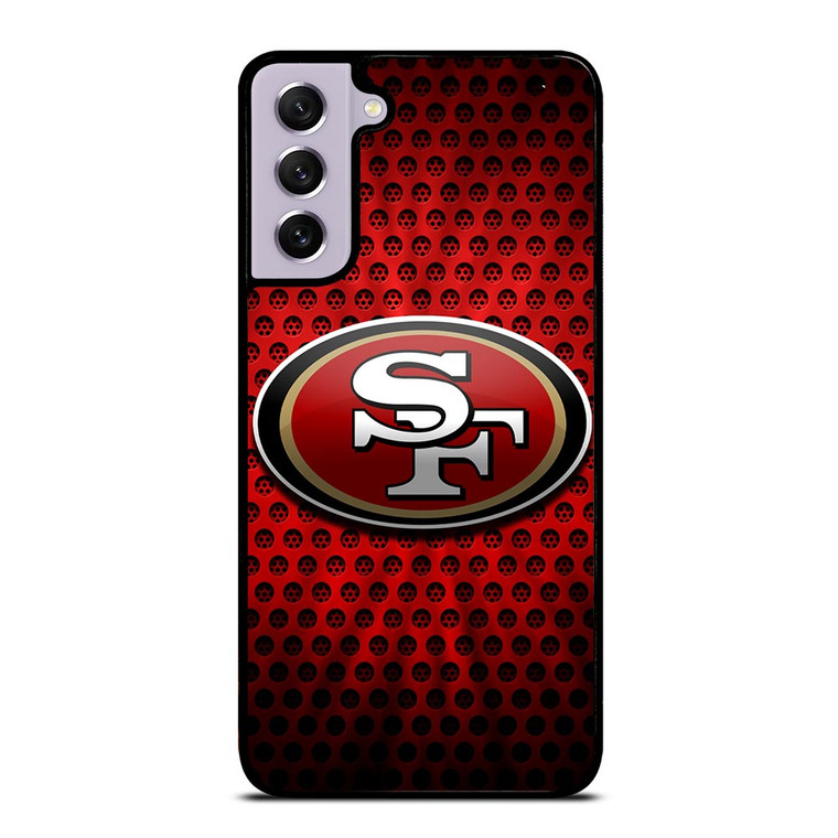 SAN FRANCISCO 49ERS SF METAL Samsung Galaxy S21 FE Case