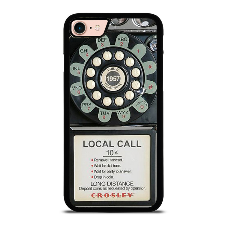 OLD PAYPHONE RETRO iPhone 8 Case