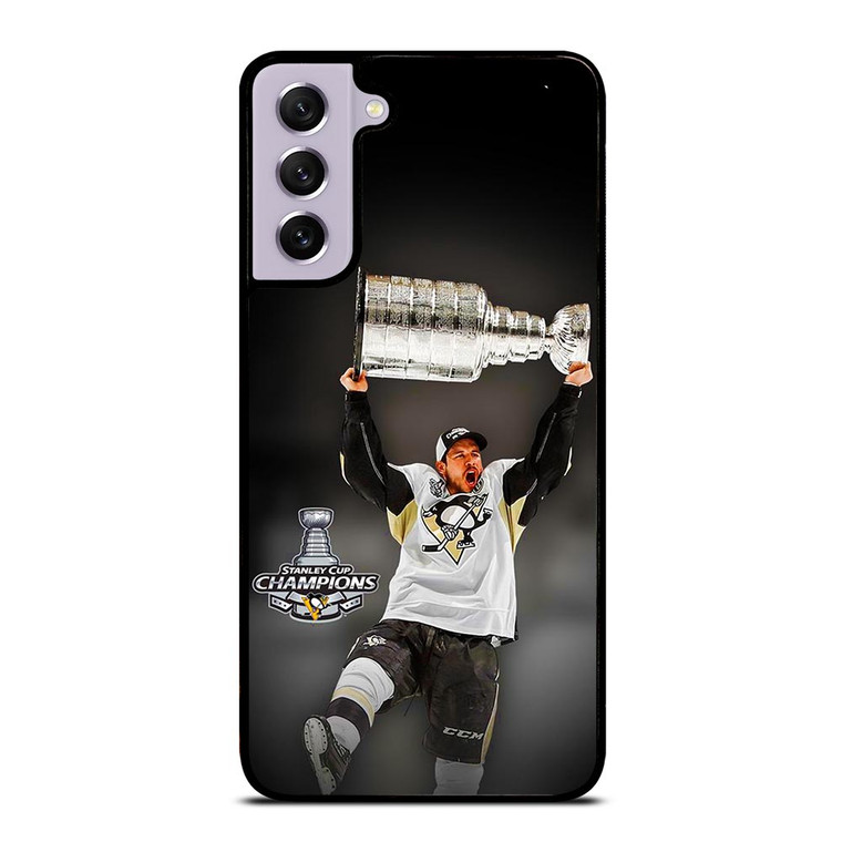 SIDNEY CROSBY PITTSBURGH PENGUINS CHAMPIONS Samsung Galaxy S21 FE Case