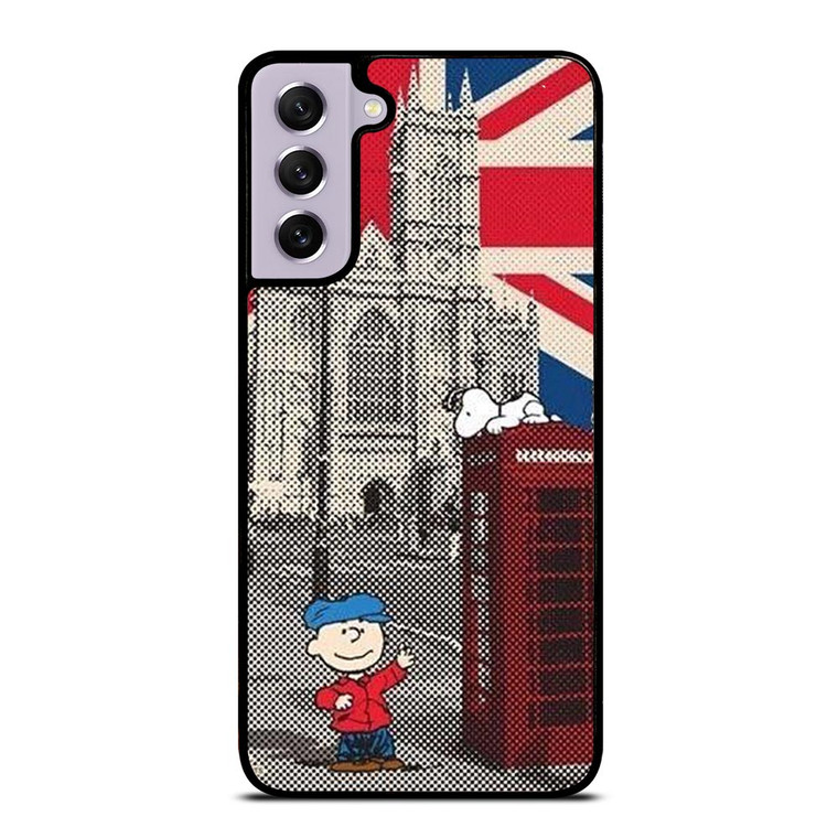 SNOOPY BOX TELEPHONE Samsung Galaxy S21 FE Case