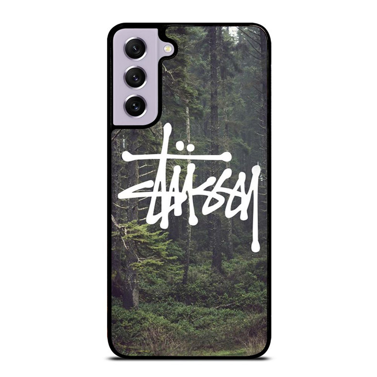 STUSSY SPOOKY FOREST LOGO Samsung Galaxy S21 FE Case