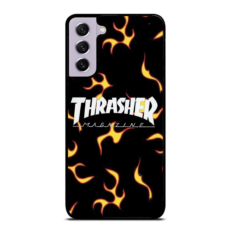 THRASHER SKATEBOARD MAGAZINE FLAME Samsung Galaxy S21 FE Case