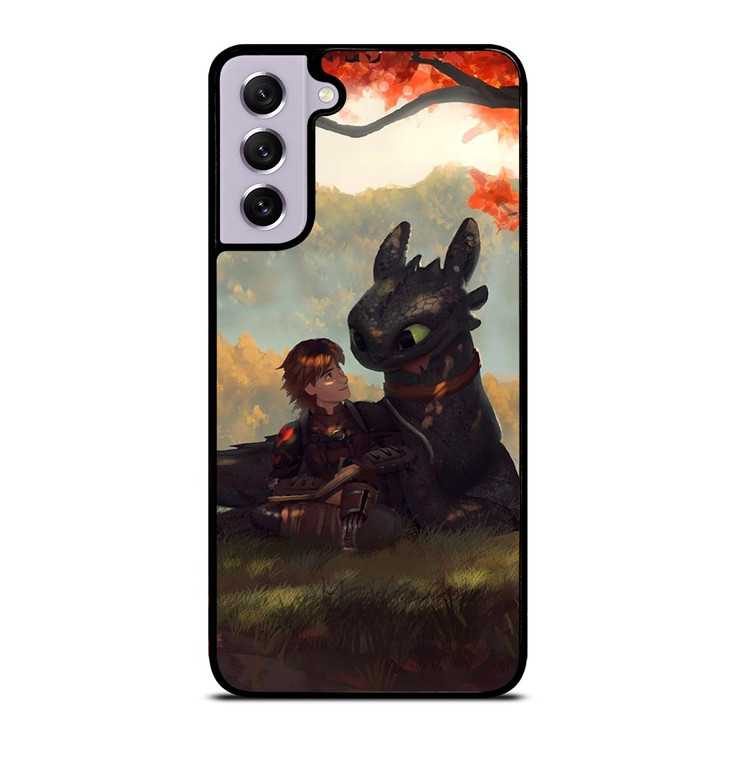 TOOTHLESS AND HICCUP ART Samsung Galaxy S21 FE Case