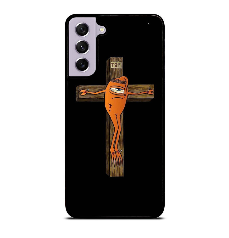 TOY MACHINE SKATEBOARD CROSS LOGO Samsung Galaxy S21 FE Case