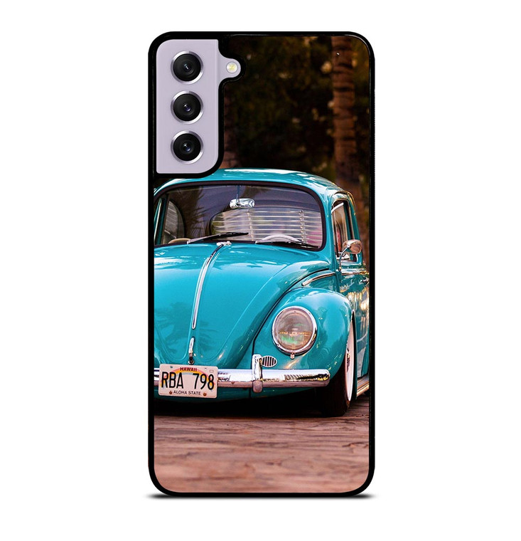 VW VOLKSWAGEN CYAN CAR Samsung Galaxy S21 FE Case