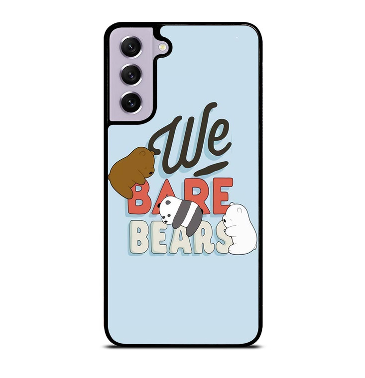 WE BARE BEARS CARTOON LOGO Samsung Galaxy S21 FE Case