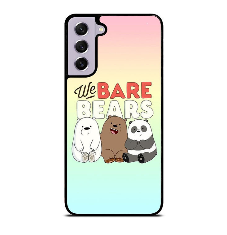 WE BARE BEARS COLORFUL Samsung Galaxy S21 FE Case WE BARE BEARS COLORFUL Samsung Galaxy S21 FE Case