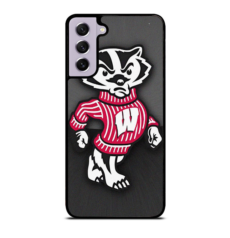 WISCONSIN BADGERS FOOTBALL MASCOT Samsung Galaxy S21 FE Case WISCONSIN BADGERS FOOTBALL MASCOT Samsung Galaxy S21 FE Case