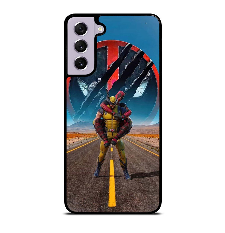 WOLVERINE FEAT DEADPOL MARVEL Samsung Galaxy S21 FE Case