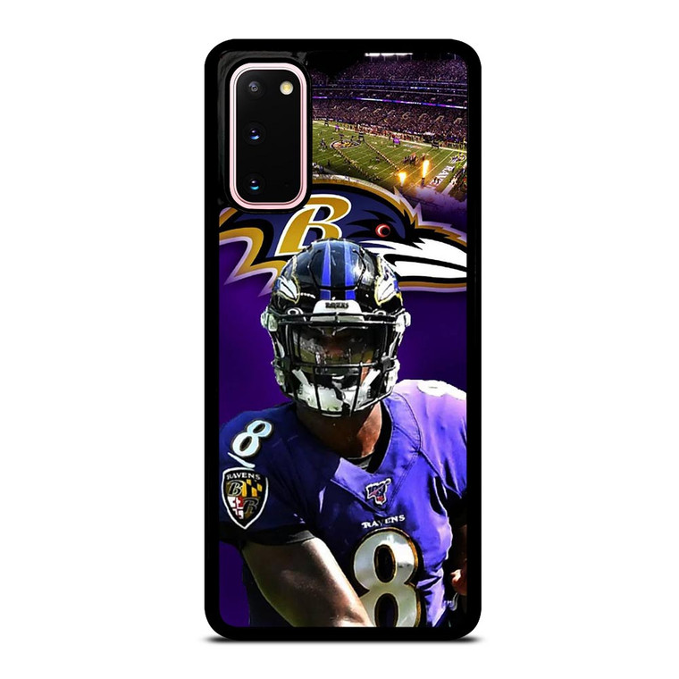 LAMAR JACKSON RAVENS BALTIMORE Samsung Galaxy S20 Case