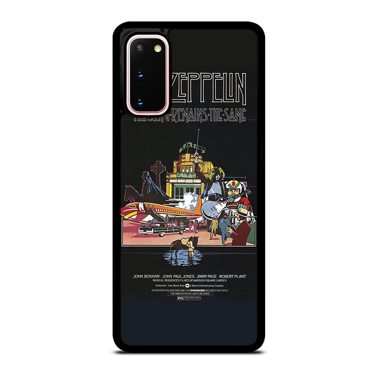 LED ZEPPELIN THE SONG REMANS THE SAME Samsung Galaxy S20 Case