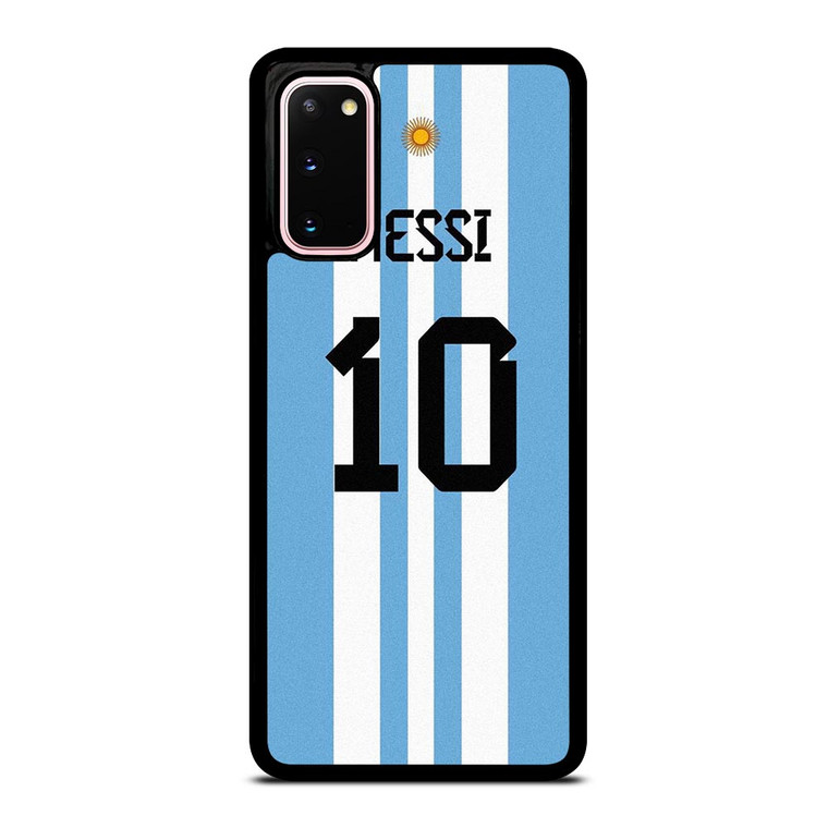 LIONEL MESSI ARGENTINA JERSEY 2 Samsung Galaxy S20 Case