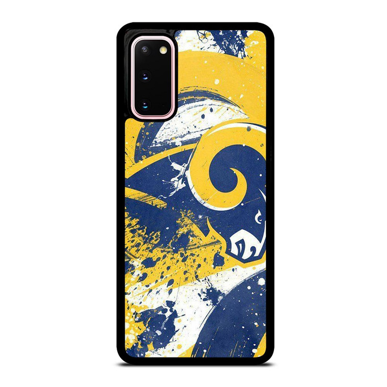 LOS ANGELES RAMS ART Samsung Galaxy S20 Case