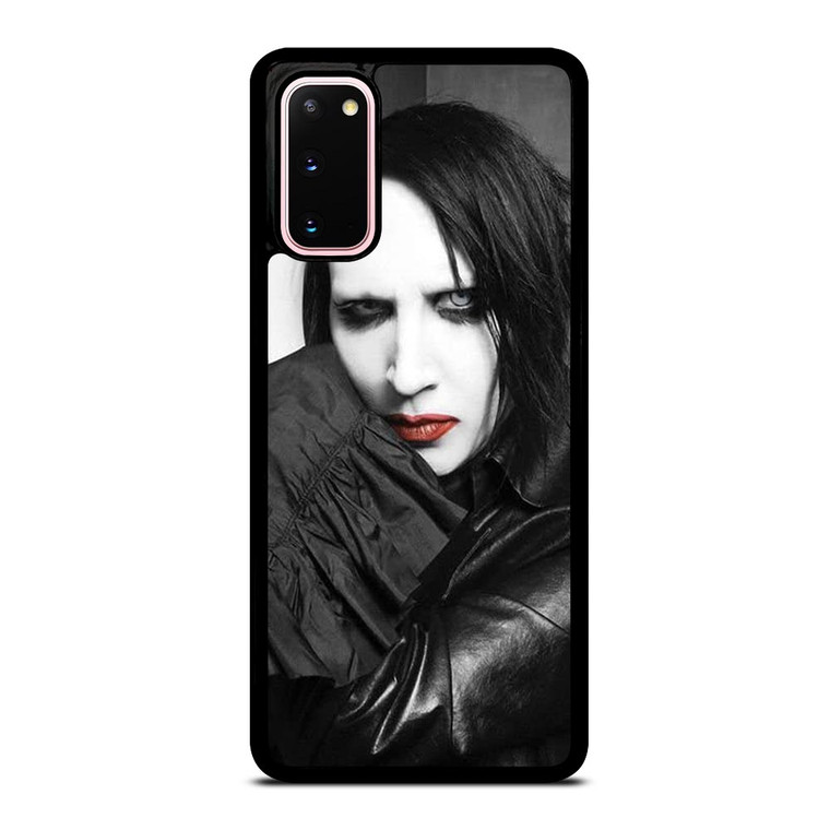 MARILYN MANSON GOTH FACE 2 Samsung Galaxy S20 Case