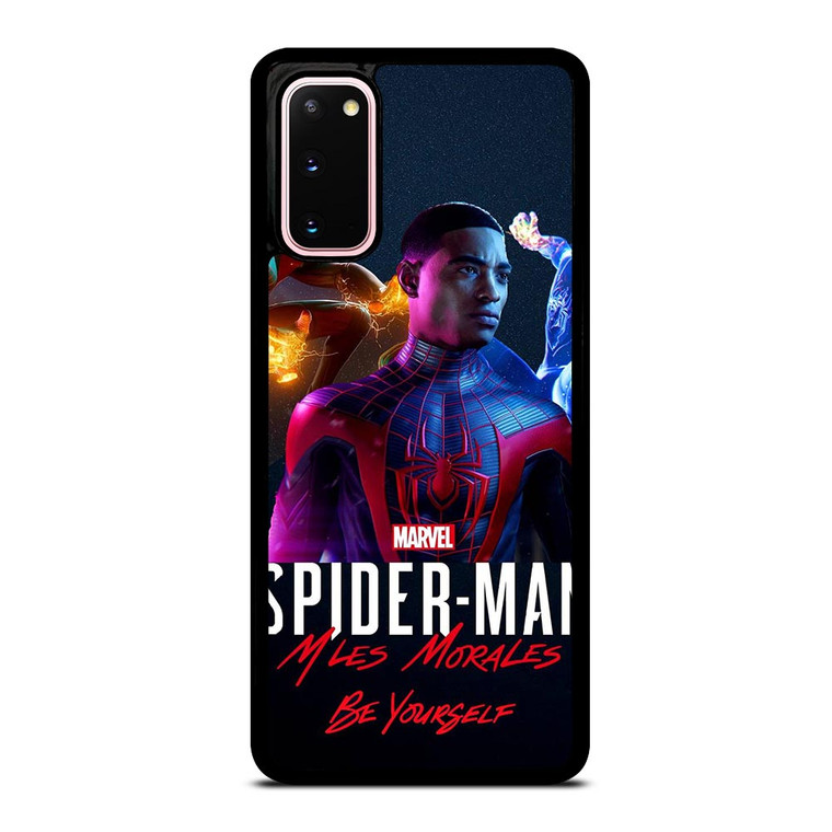 MARVEL SPIDERMAN MILES MORALES POSTER Samsung Galaxy S20 Case