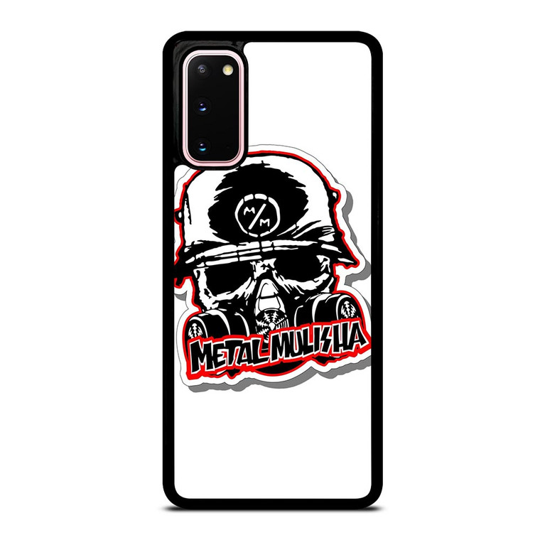 METAL MULISHA WHITE LOGO Samsung Galaxy S20 Case