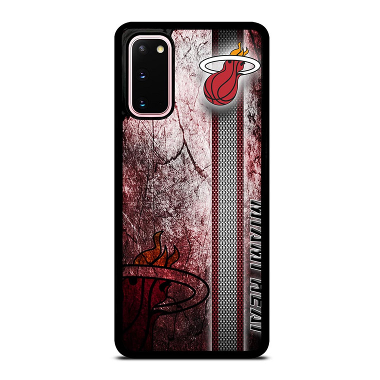 MIAMI HEAT GRUNGE LOGO Samsung Galaxy S20 Case