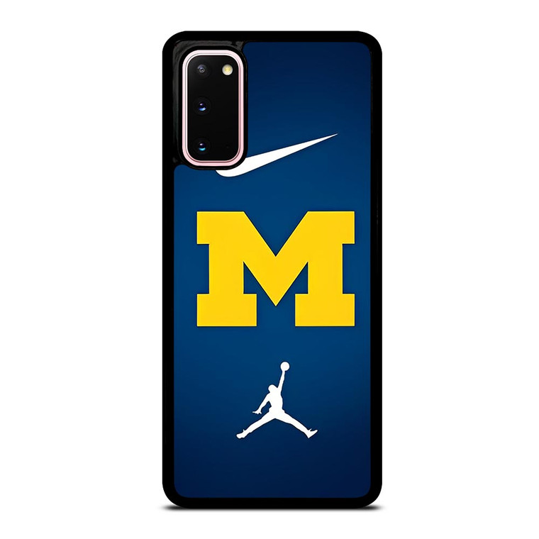 MICHIGAN WOLVERINES NIKE JORDAN Samsung Galaxy S20 Case