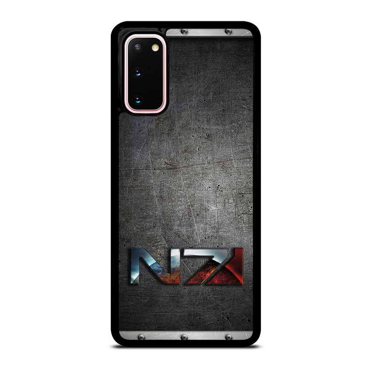 N7 ARMOUR MASS EFFECT METAL EMBLEM Samsung Galaxy S20 Case