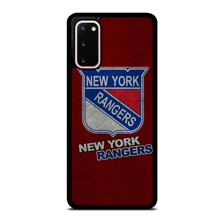 NEW YORK RANGERS SUEDE TEXTURE Samsung Galaxy S20 Case