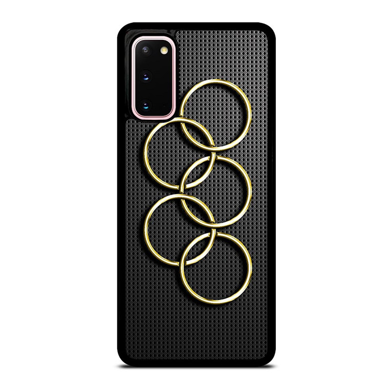 OLYMPIC RINGS GOLD CARBON Samsung Galaxy S20 Case