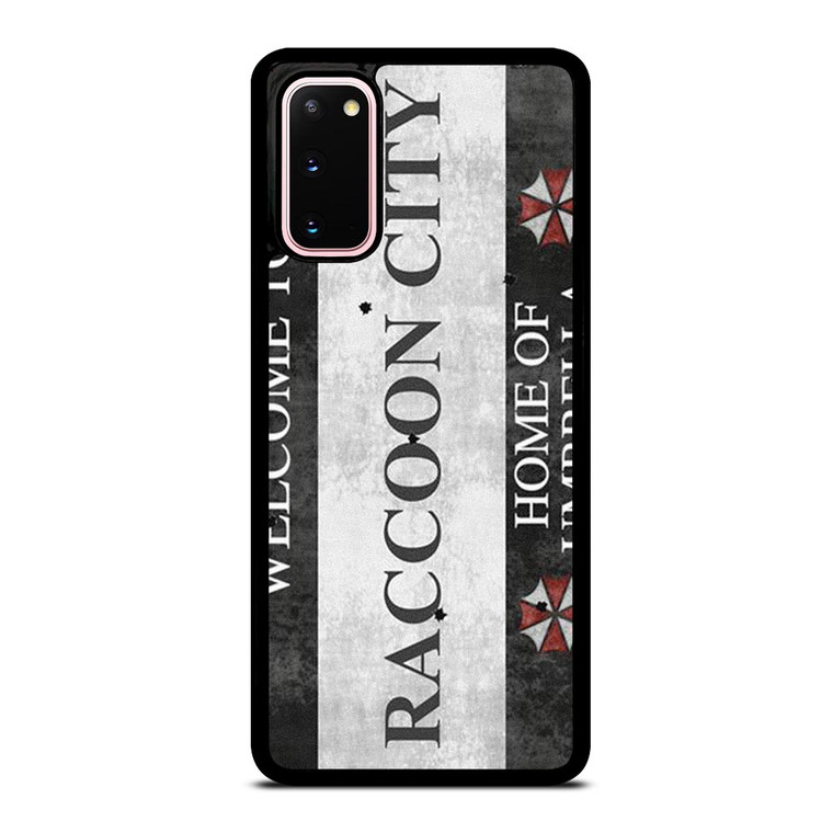 RACCOON CITY RESIDENT EVIL SIGN Samsung Galaxy S20 Case