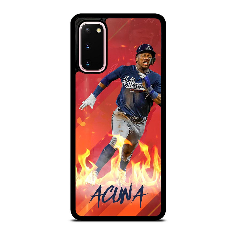 RONALD ACUNA JR ATLANTA BRAVES BASEBALL MLB Samsung Galaxy S20 Case