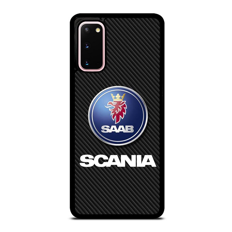 SCANIA TRUCK SAAB CARBON LOGO Samsung Galaxy S20 Case