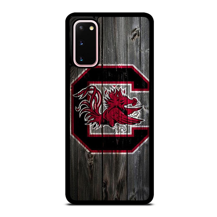 SOUTH CAROLINA GAMECOCKS WOODEN LOGO Samsung Galaxy S20 Case