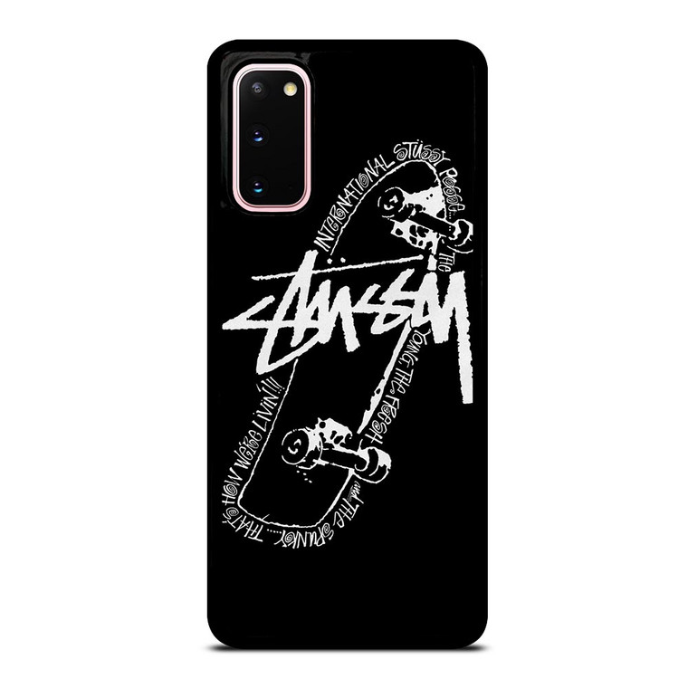 STUSSY SKATEBOARD ART Samsung Galaxy S20 Case