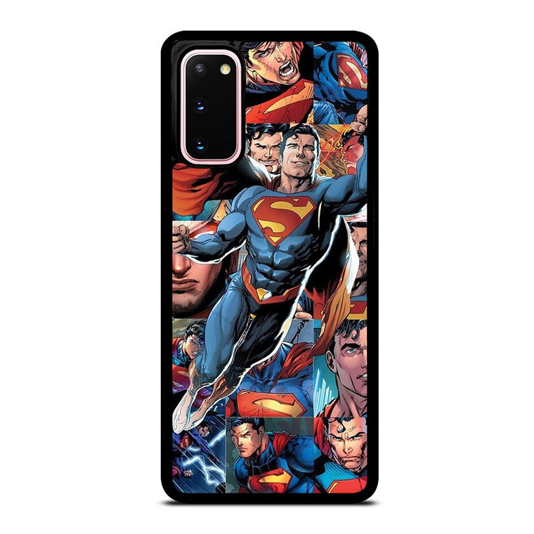 SUPERMAN COLLAGE SUPERHERO Samsung Galaxy S20 Case