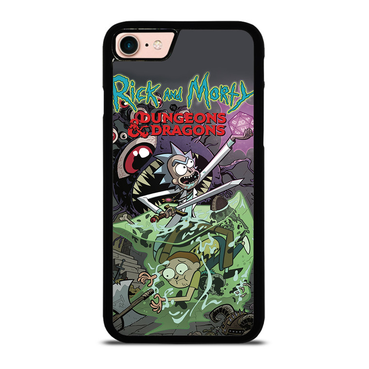 RICK AND MORTY VS DUNGEONS DRAGONS iPhone 8 Case