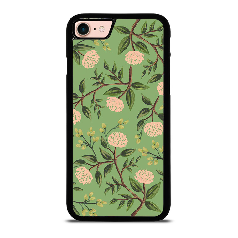 RIFLE PAPER EMERALD PEONIES iPhone 8 Case