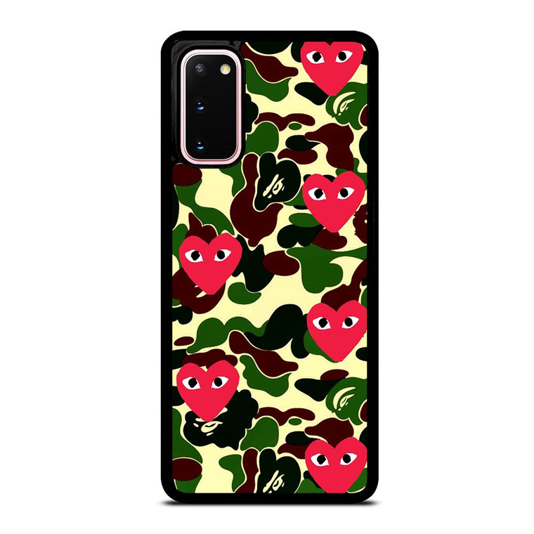 SUPREME BAPE COMME DES GARCONS Samsung Galaxy S20 Case