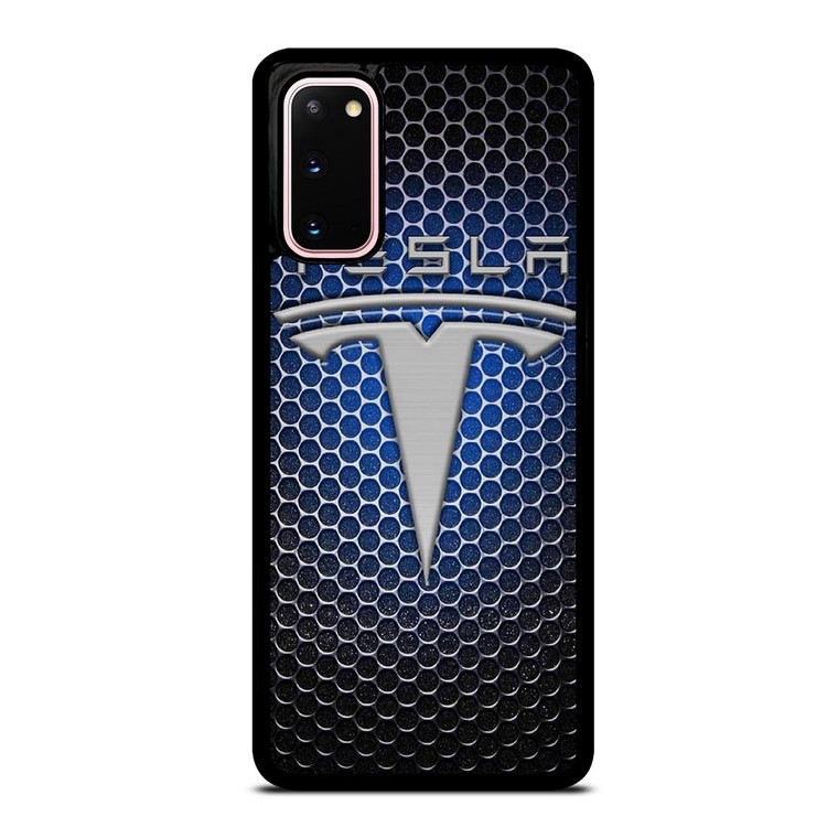 TESLA METAL LOGO Samsung Galaxy S20 Case