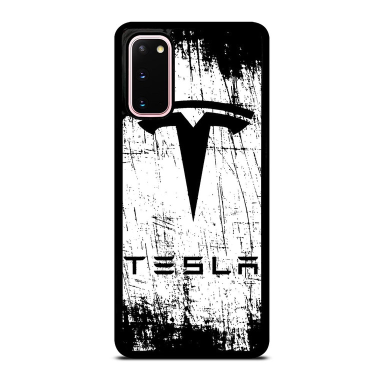 TESLA MOTORS BRUSHED LOGO Samsung Galaxy S20 Case
